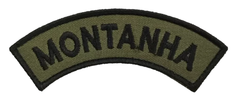 Distintivo Bordado Manicaca Básico de Combatente de Montanha