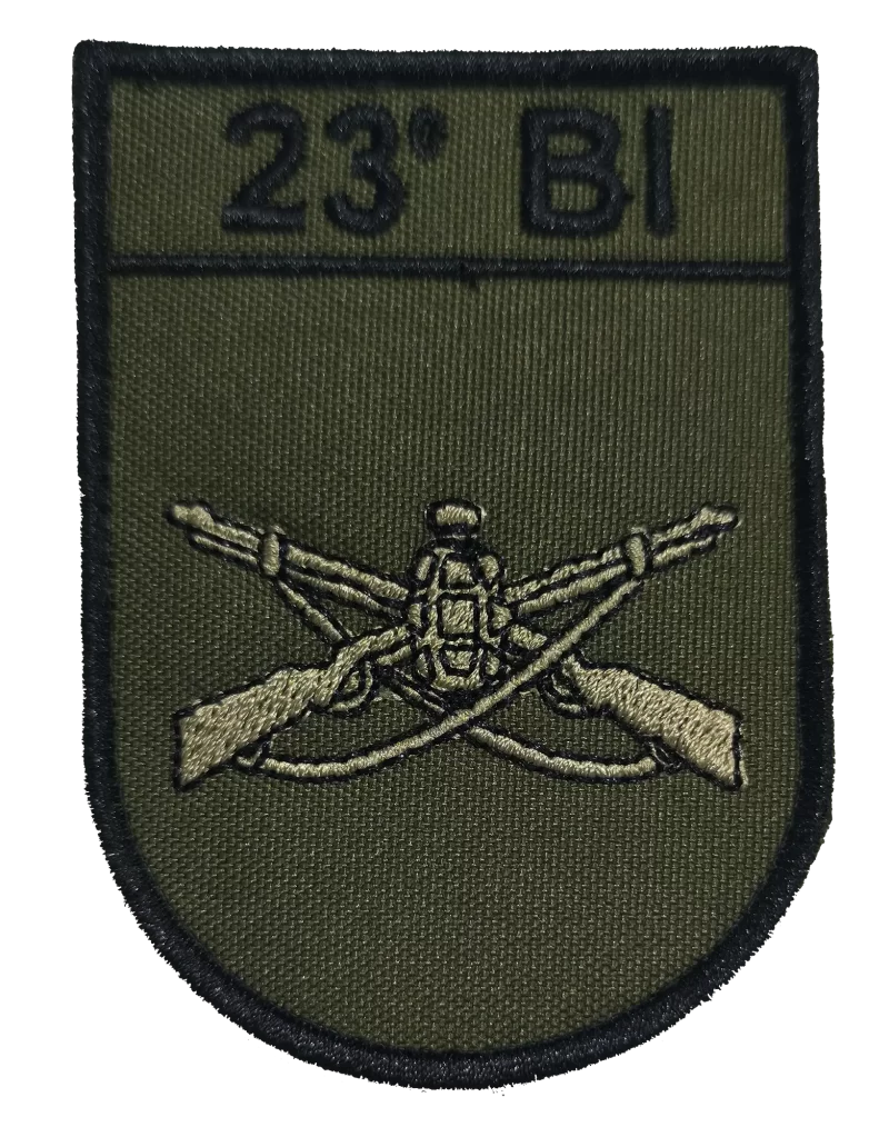 NOVO DISTINTIVO DE BRAÇO 23º BI - DOM